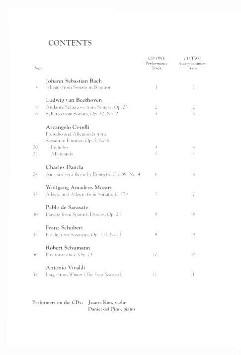 10 Violin Solos from the Masters - Violin and Piano - edited by Sheila M Nelson - Boosey and Hawkes - Image 2