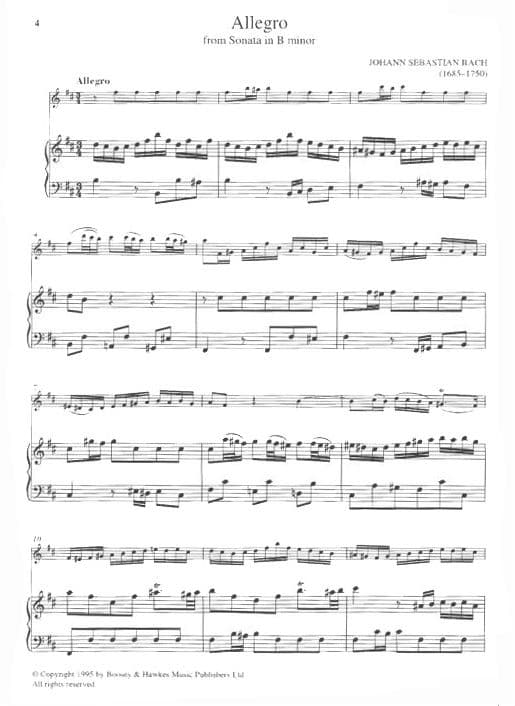 10 Violin Solos from the Masters - Violin and Piano - edited by Sheila M Nelson - Boosey and Hawkes - Image 3