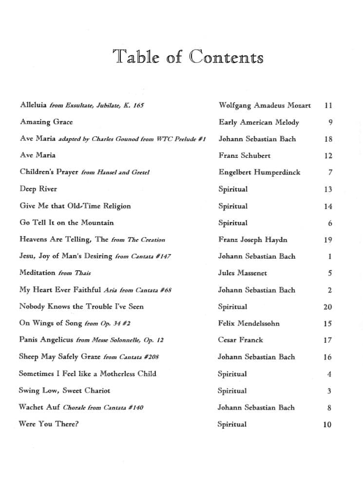 20 Sacred and Spiritual Solos - Viola and Piano - arranged by Daniel Kelley - Last Resort Music - Image 2