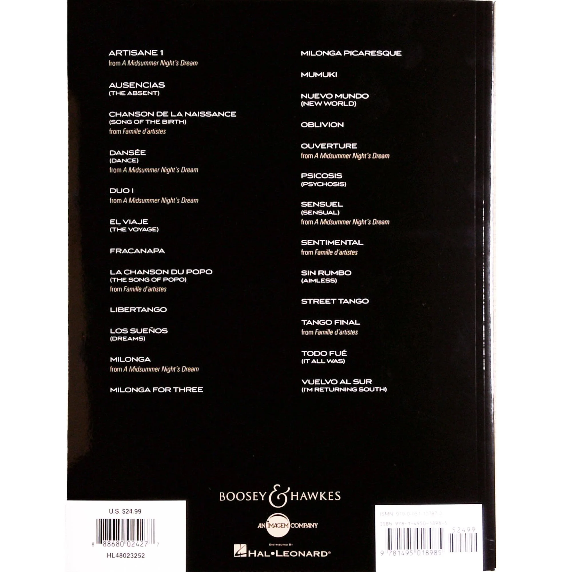 25 Piazzolla Tangos for Violin and Piano - Image 4