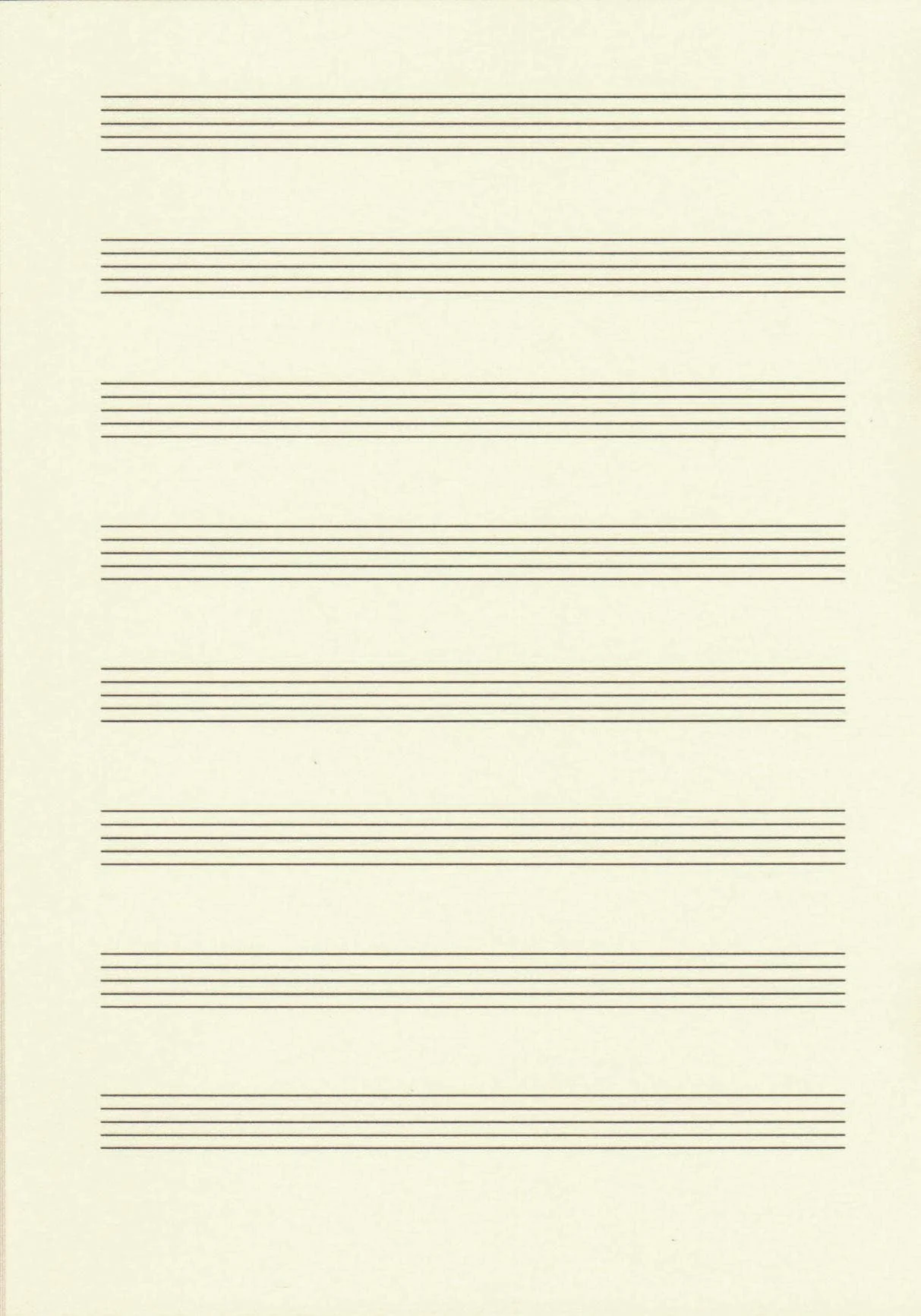 Jotter for Music and Notes - Mini Manuscript Paper - 4" x 5.75" - 32 pages - G. Henle Verlag - Image 2