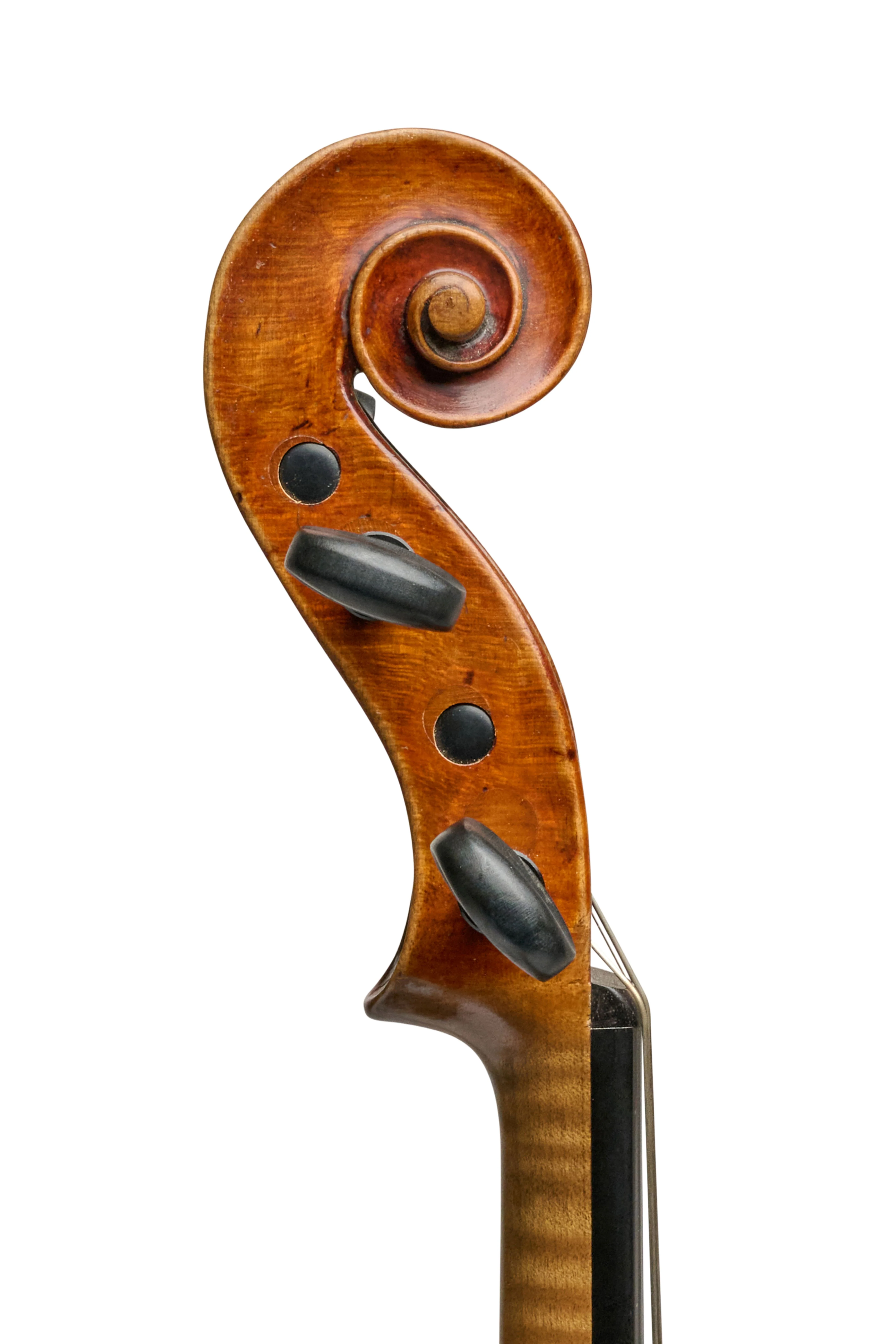 A French Violin, School of Chappuy, c.1780-90, w/ Hill Certificate - Image 4