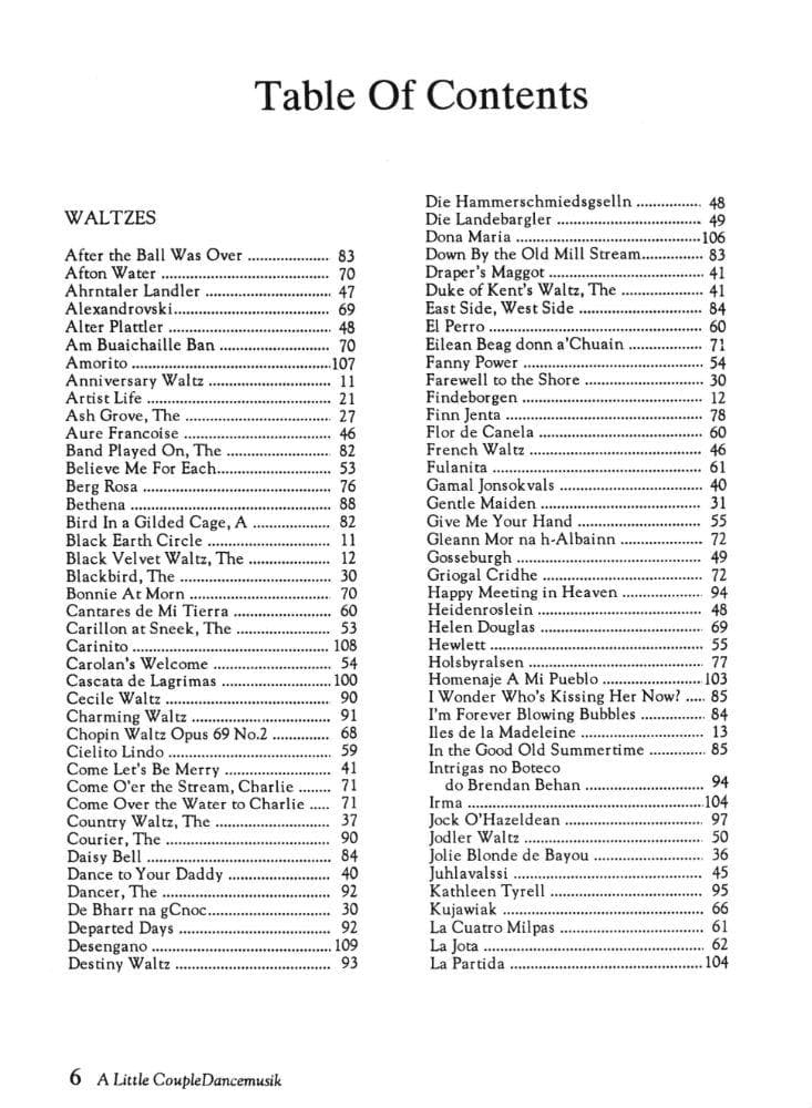 A Little Couple Dancemusik for Fiddle or Violin - Image 2