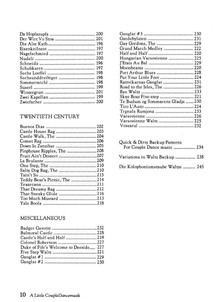 A Little Couple Dancemusik for Fiddle or Violin - Image 6