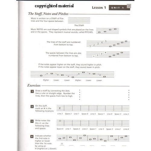 Alfred's Essentials of Music Theory, Book 1 - by Andrew Surmani, Karen Farnum Surmani, and Morton Manus - Alfred Music Publishing - Image 3