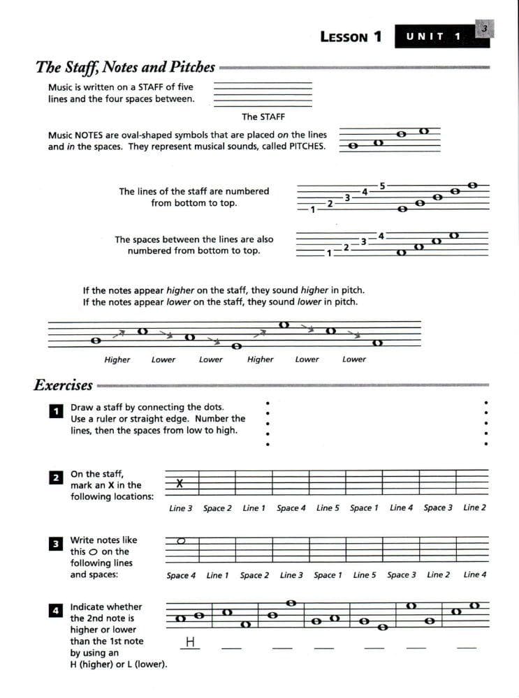 Alfred's Essentials of Music Theory, Book 1 - Alto Clef (Viola) Version - by Andrew Surmani, Karen Farnum Surmani, and Morton Manus - Alfred Music Publishing - Image 2