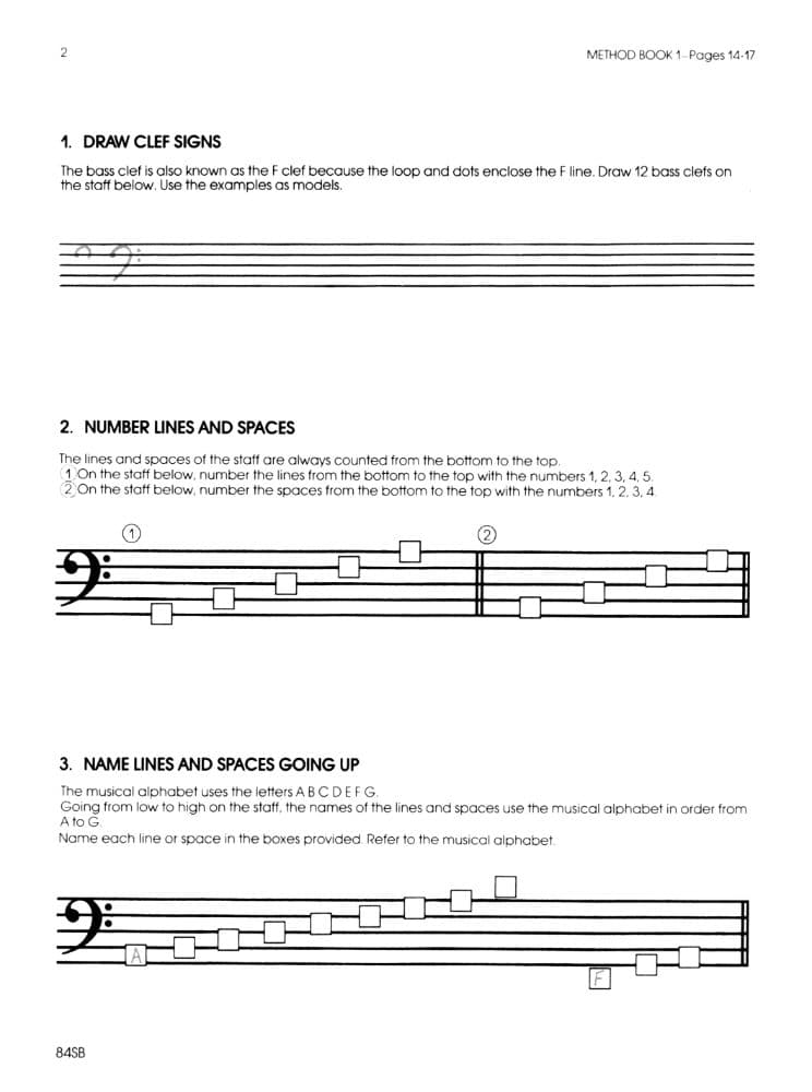 All For Strings - Theory Workbook 1 for Double Bass by Gerald E Anderson and Robert S Frost - Image 2