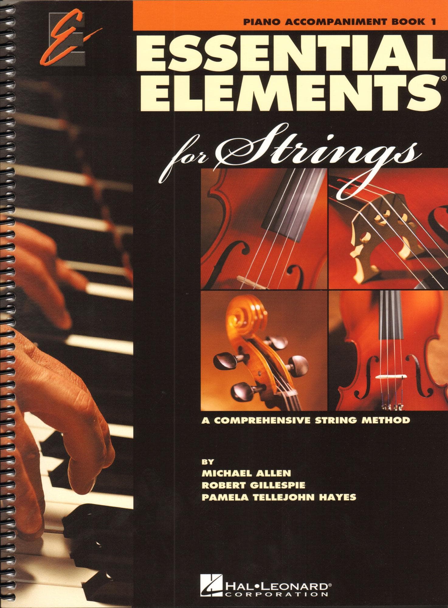 Essential Elements Interactive (formerly 2000) for Strings - Piano Accompaniment Book 1 - by Allen/Gillespie/Hayes - Hal Leonard Publication