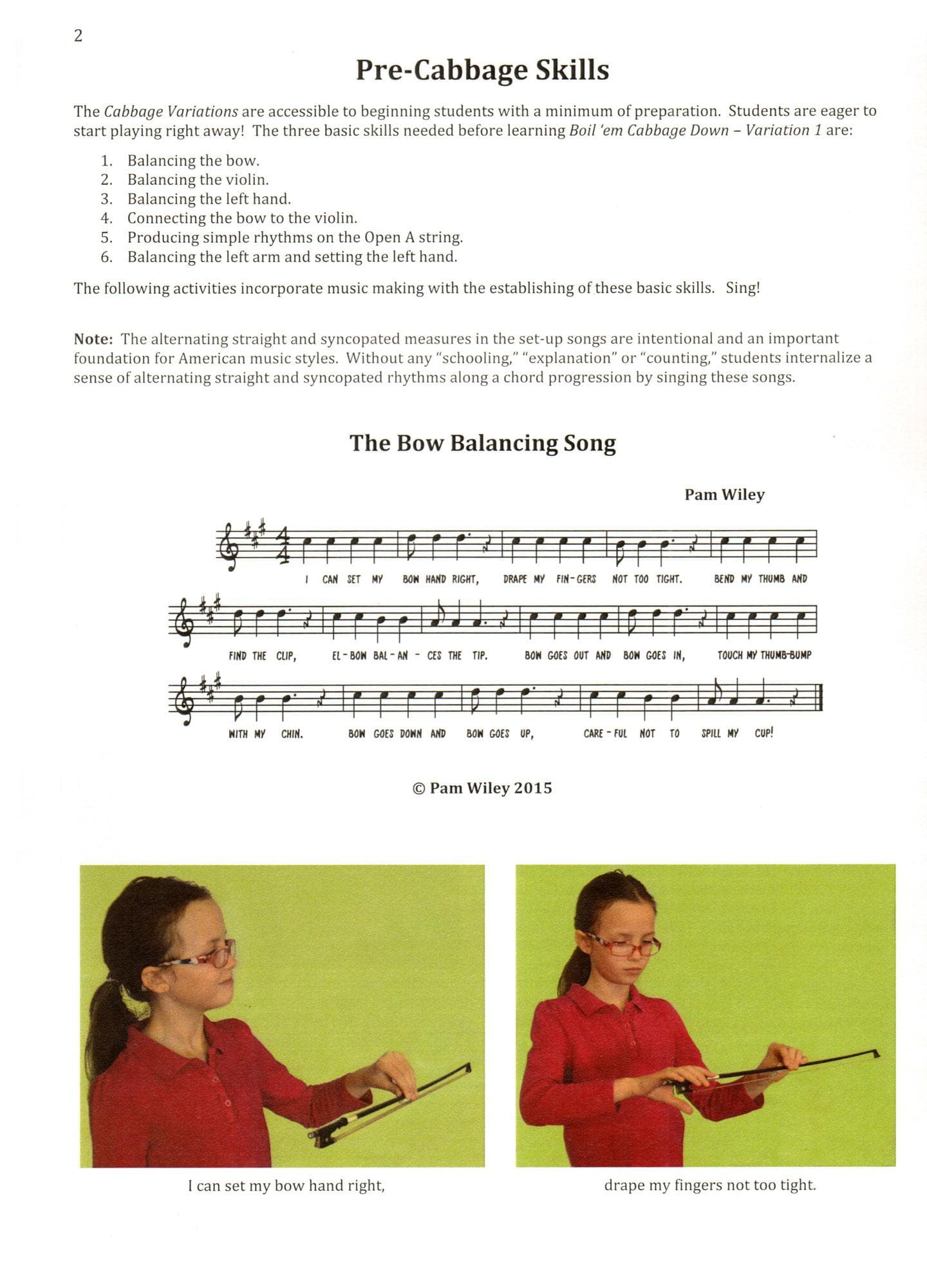 Wiley, Pam - Violin Playing in the American Music System - Teacher Guide - Image 4