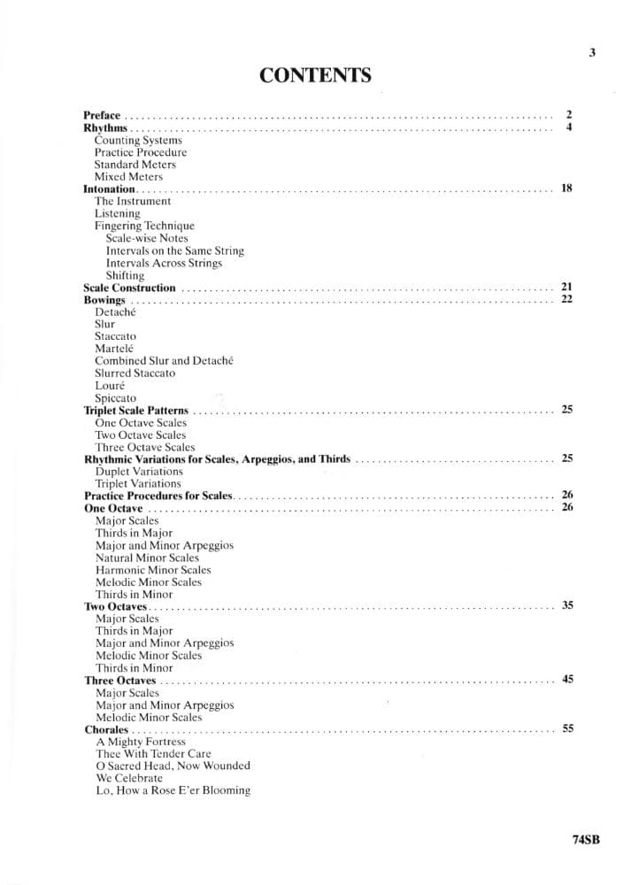 Essentials For Strings - A Systematic Approach to Technical Development for Double Bass by Gerald Anderson - Image 2