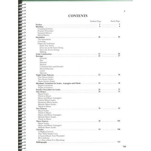 Essentials For Strings - A Systematic Approach to Technical Development - Score - by Gerald Anderson - Image 2
