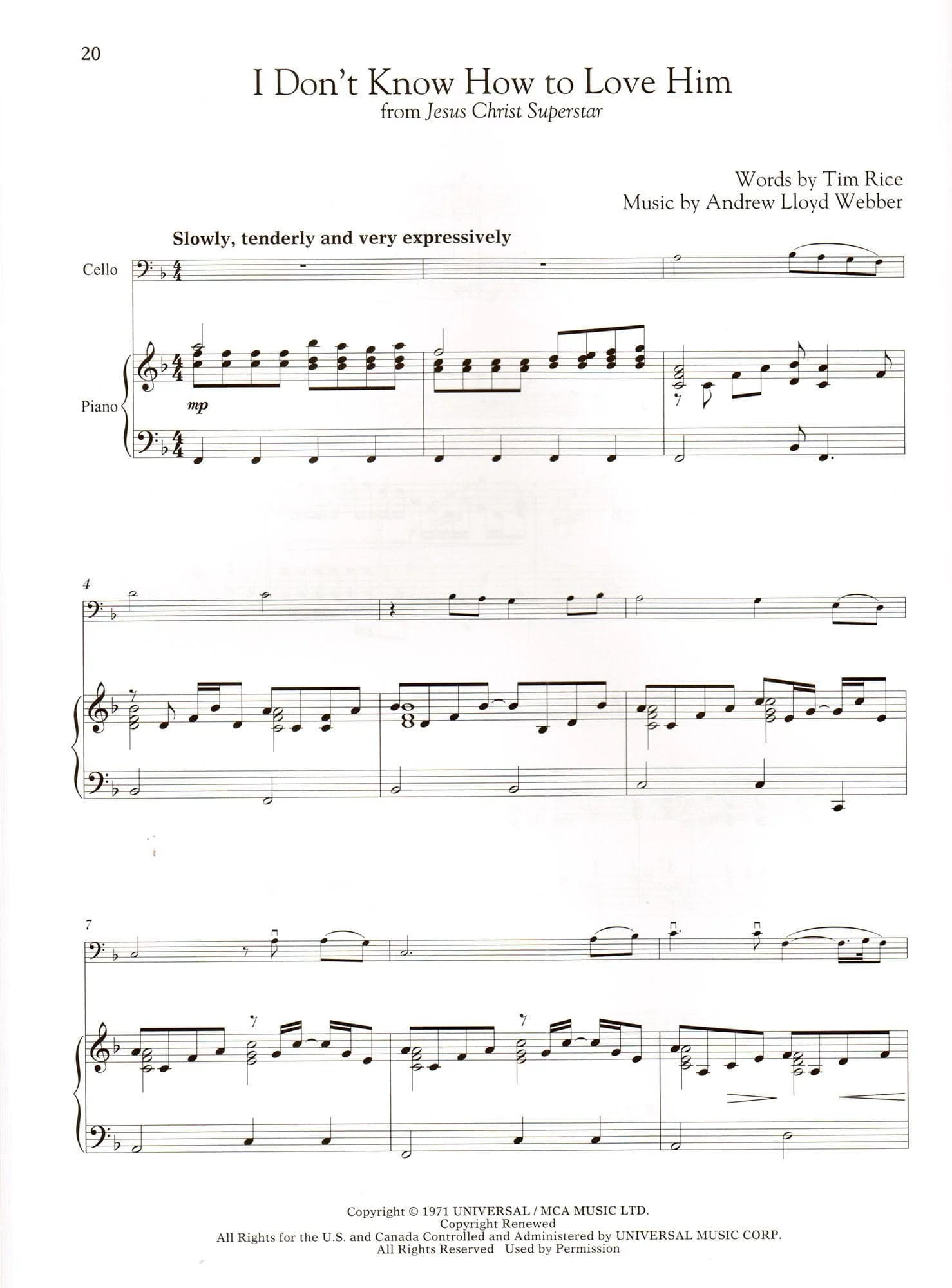 Andrew Lloyd Webber for Classical Players - Cello and Piano - with Online Audio Accompaniment/Sheet Music - Hal Leonard - Image 3