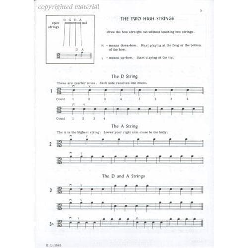 Applebaum, Samuel - String Builder - Book 1 for Viola - Belwin/Mills Publication - Image 3