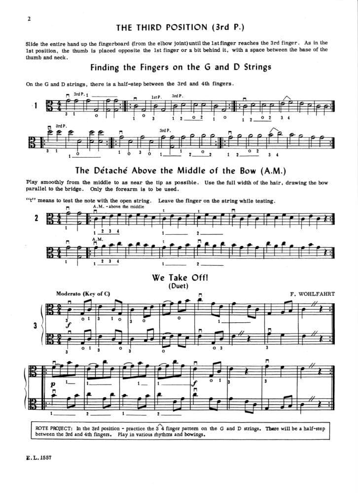 Applebaum, Samuel - String Builder - Book 3 for Viola - Belwin/Mills Publication - Image 2