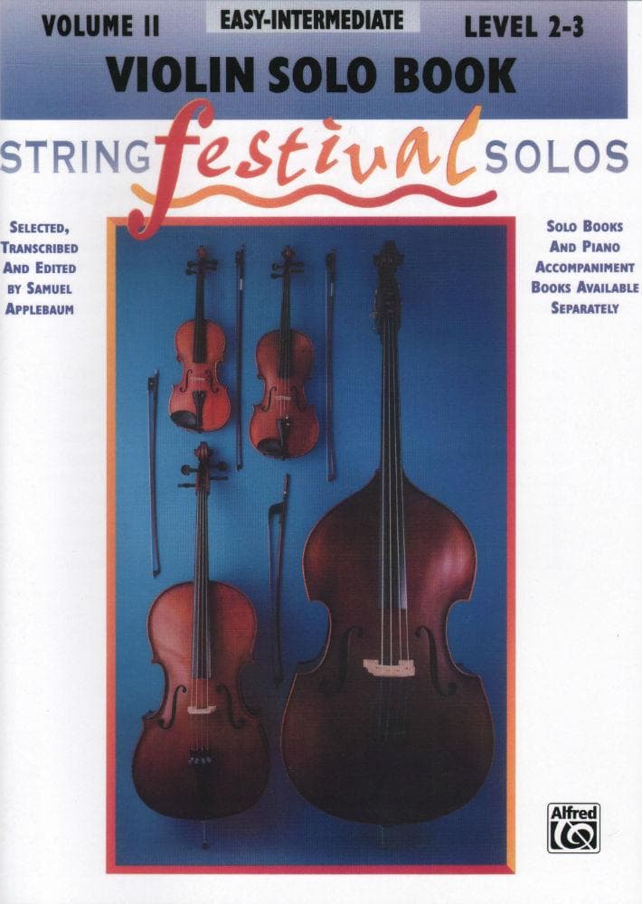 Applebaum, Samuel - String Festival Solos - Volume 2 for Violin - Belwin/Mills Publication