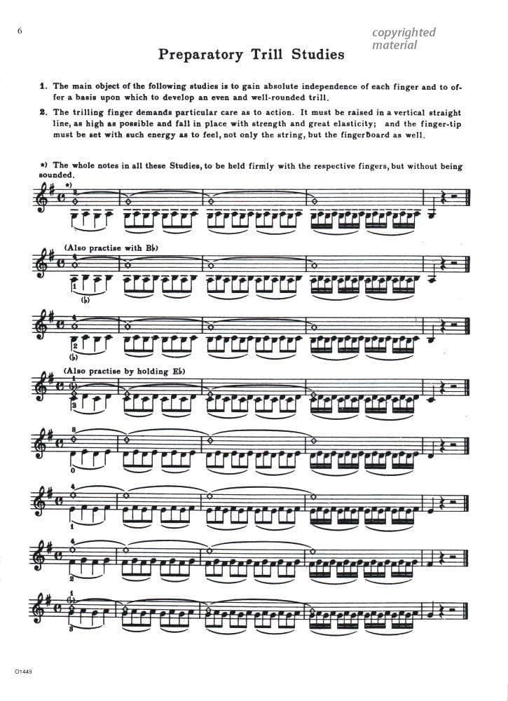 Auer, Leopold - Graded Course of Violin Playing - Book 6 for Violin - edited by Saenger - Fischer Edition - Image 3