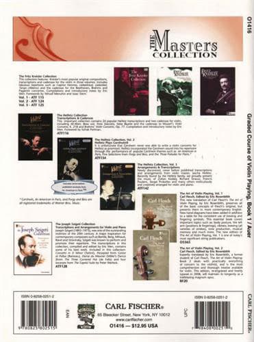 Auer, Leopold - Graded Course of Violin Playing - Book 1 for Violin - edited by Saenger - Fischer Edition - Image 5