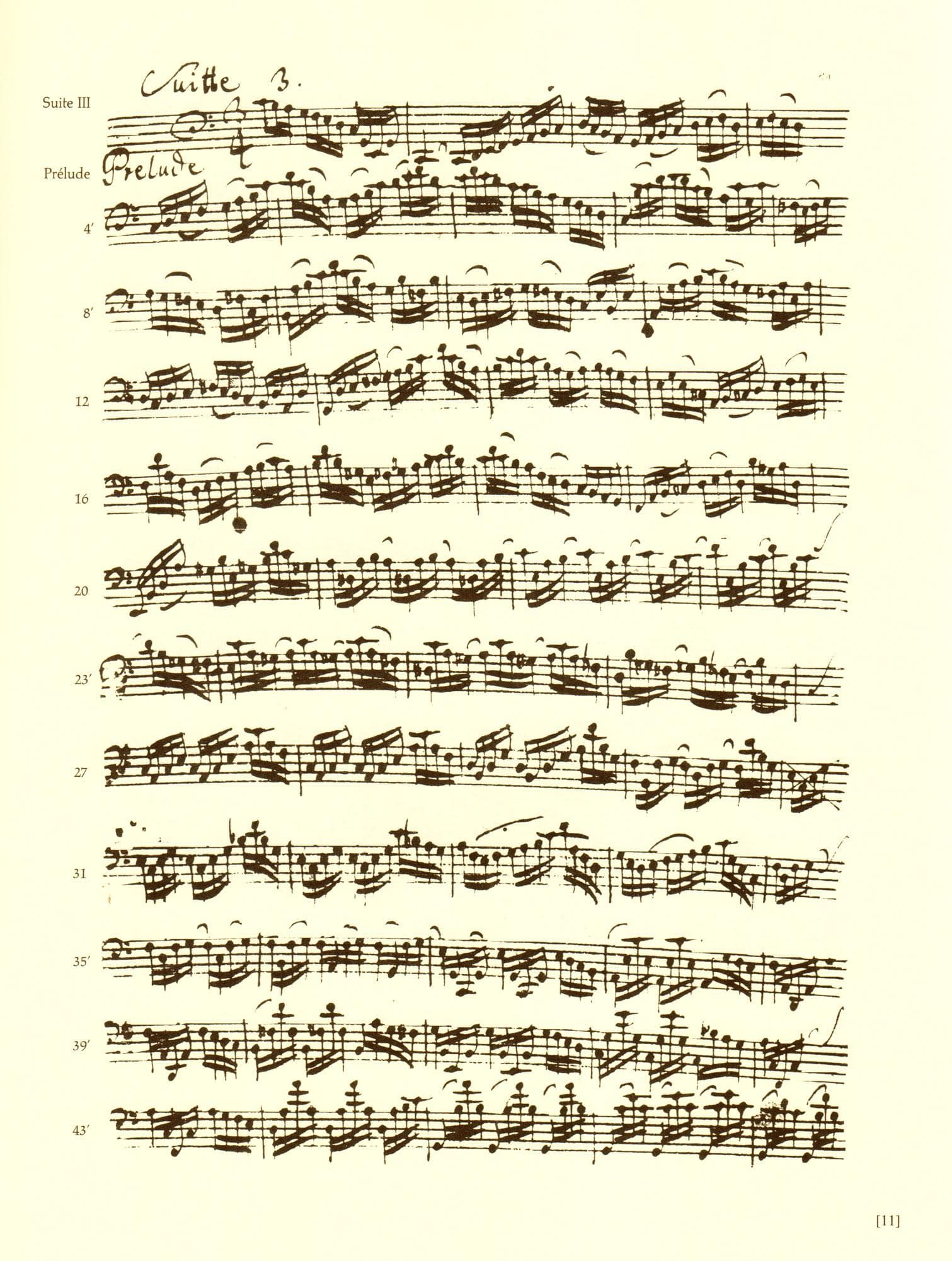 Bach, JS - 6 Suites BWV 1007 1012 for Cello - Arranged by Schwemer/Woodfull-Harris - Barenreiter Verlag URTEXT Edition - Image 5
