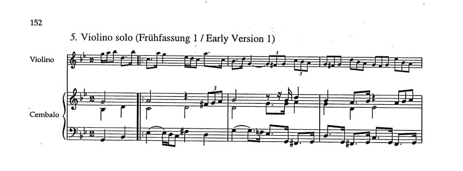 Bach, JS - Six Sonatas, BVW 1014-1019 - Violin and Piano - edited by Peter Wollny and Andrew Manze - Bärenreiter Verlag URTEXT - Image 8