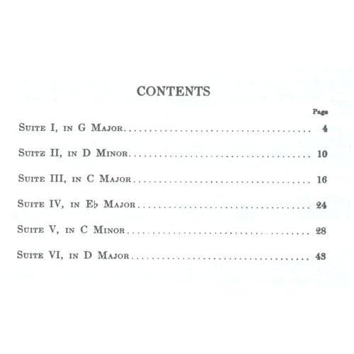Bach, JS - 6 Suites, BWV 1007-1012 - Viola solo - arranged by Samuel Lifschey - G Schirmer Edition - Image 2