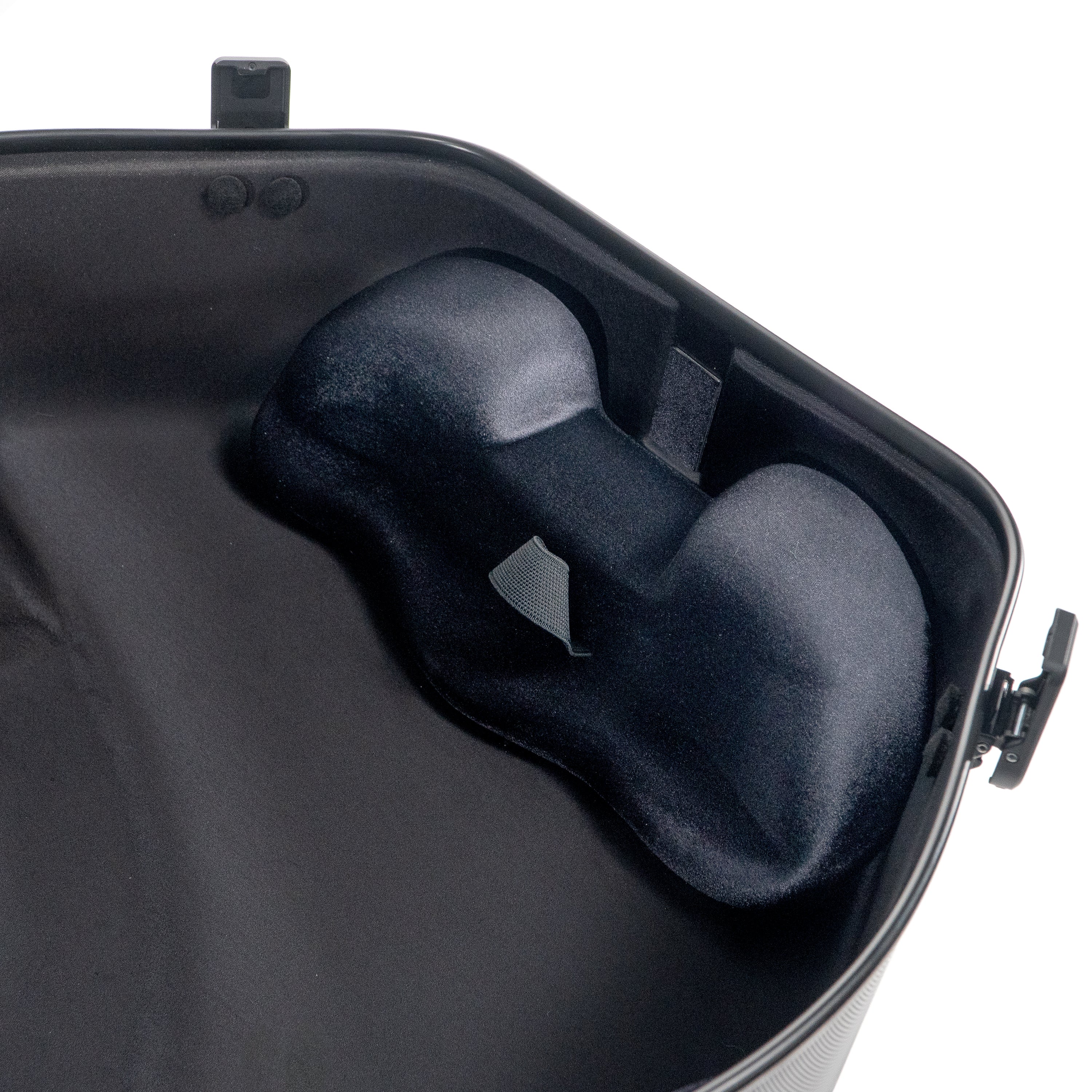 BAM SuprĂȘme Hightech Polycarbonate 2.9 Slim Cello Case in Black with Black Hardware - Image 8