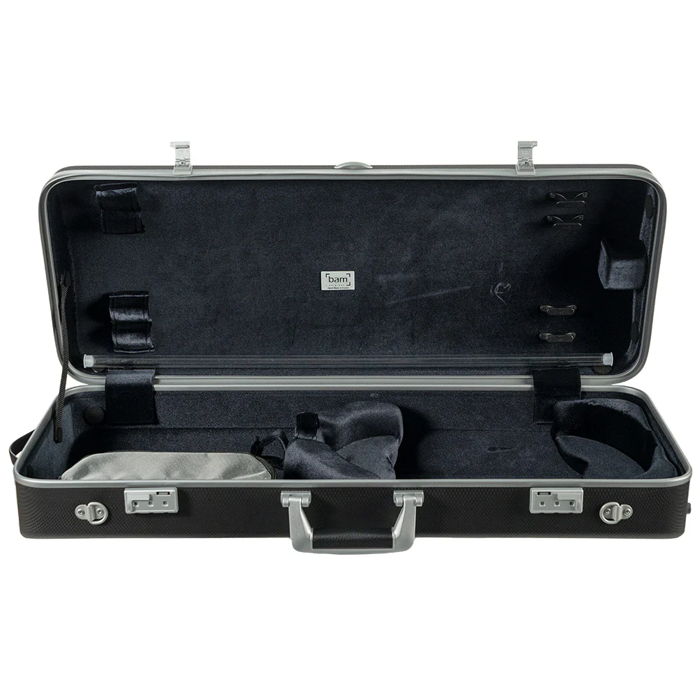 BAM Panther Hightech Oblong Viola Case Black - Image 3