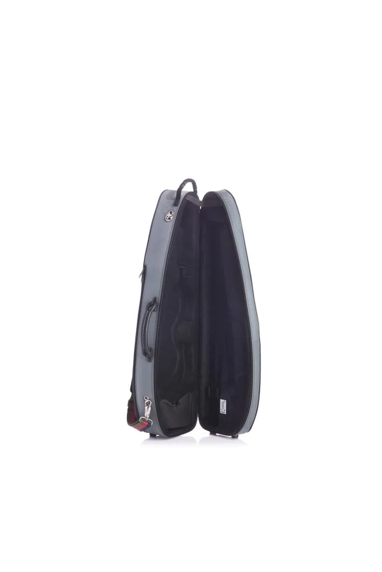 BAM St. Germain Classic 3 Violin Case Gray - Image 3