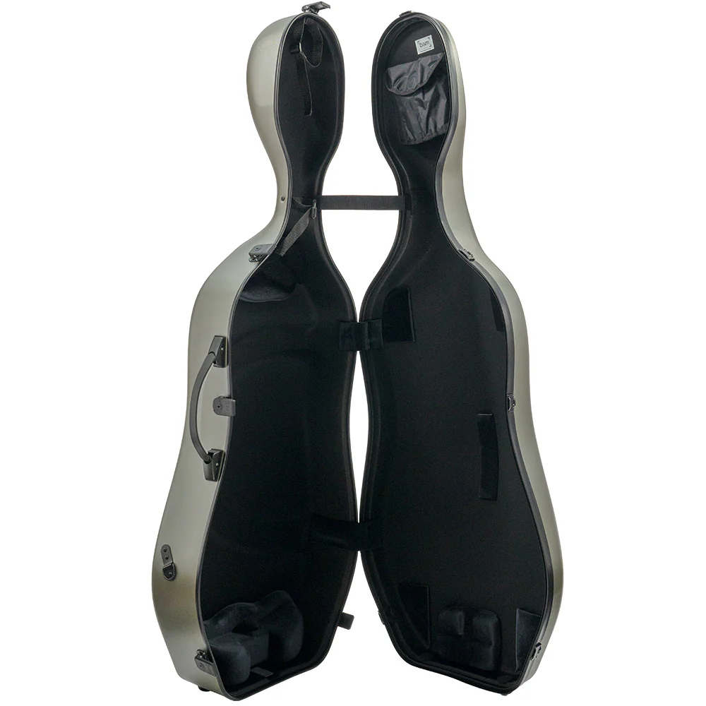 BAM Supreme Hightech Polycarbonate Cello Case - Black Seal - Image 3