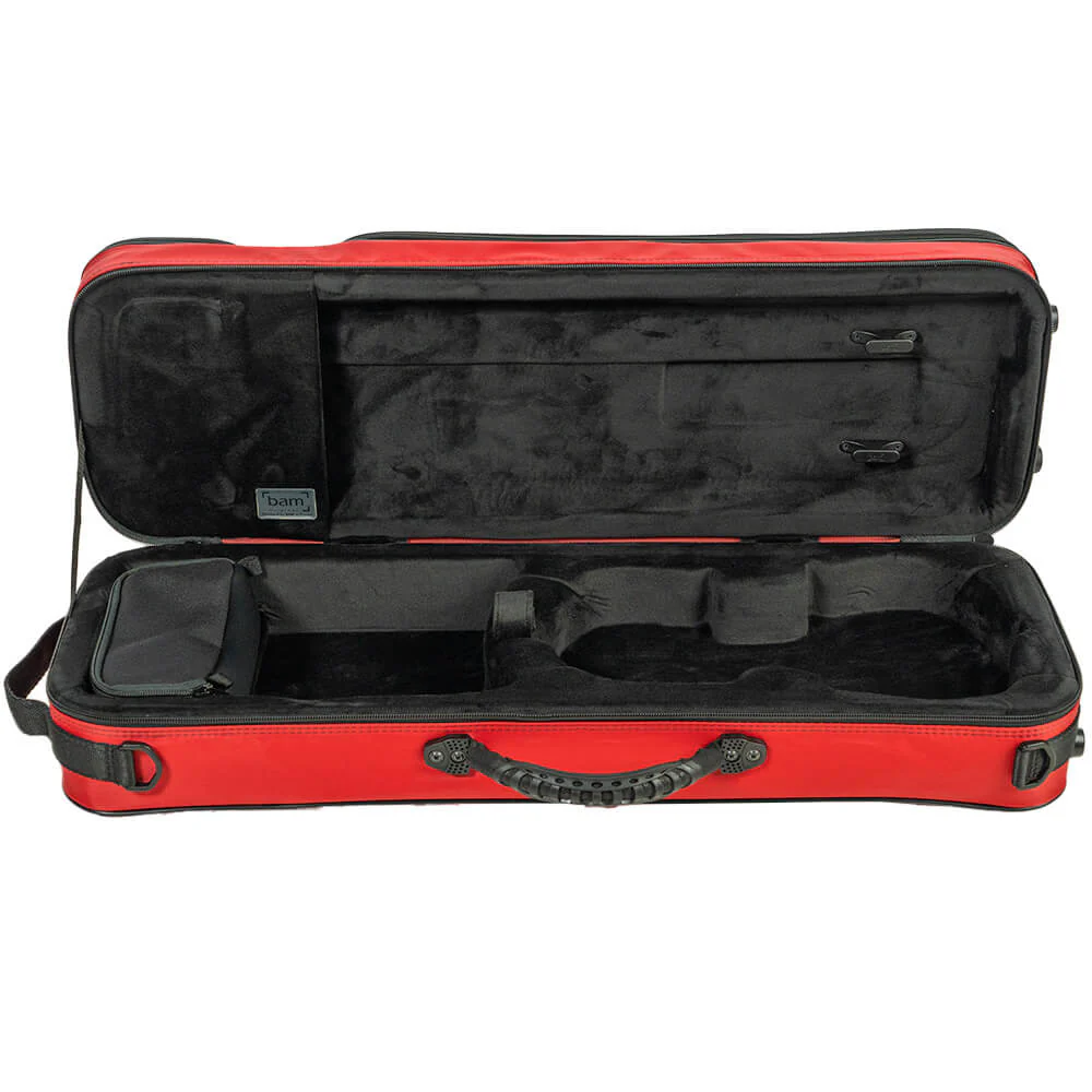 BAM Youngster 3/4 - 1/2 Violin Case Red - Image 3
