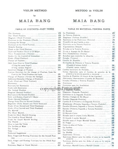 Bang, Maia - Violin Method, Book 3 (English and Spanish Text) - Carl Fischer Edition - Image 2