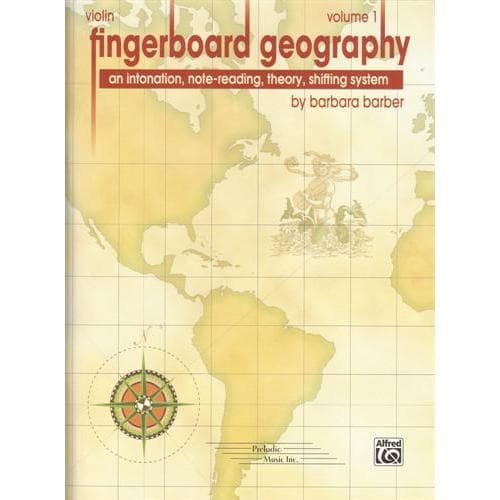 Barber, Barbara - Violin Fingerboard Geography, Volume 1 - Alfred Music Publishing