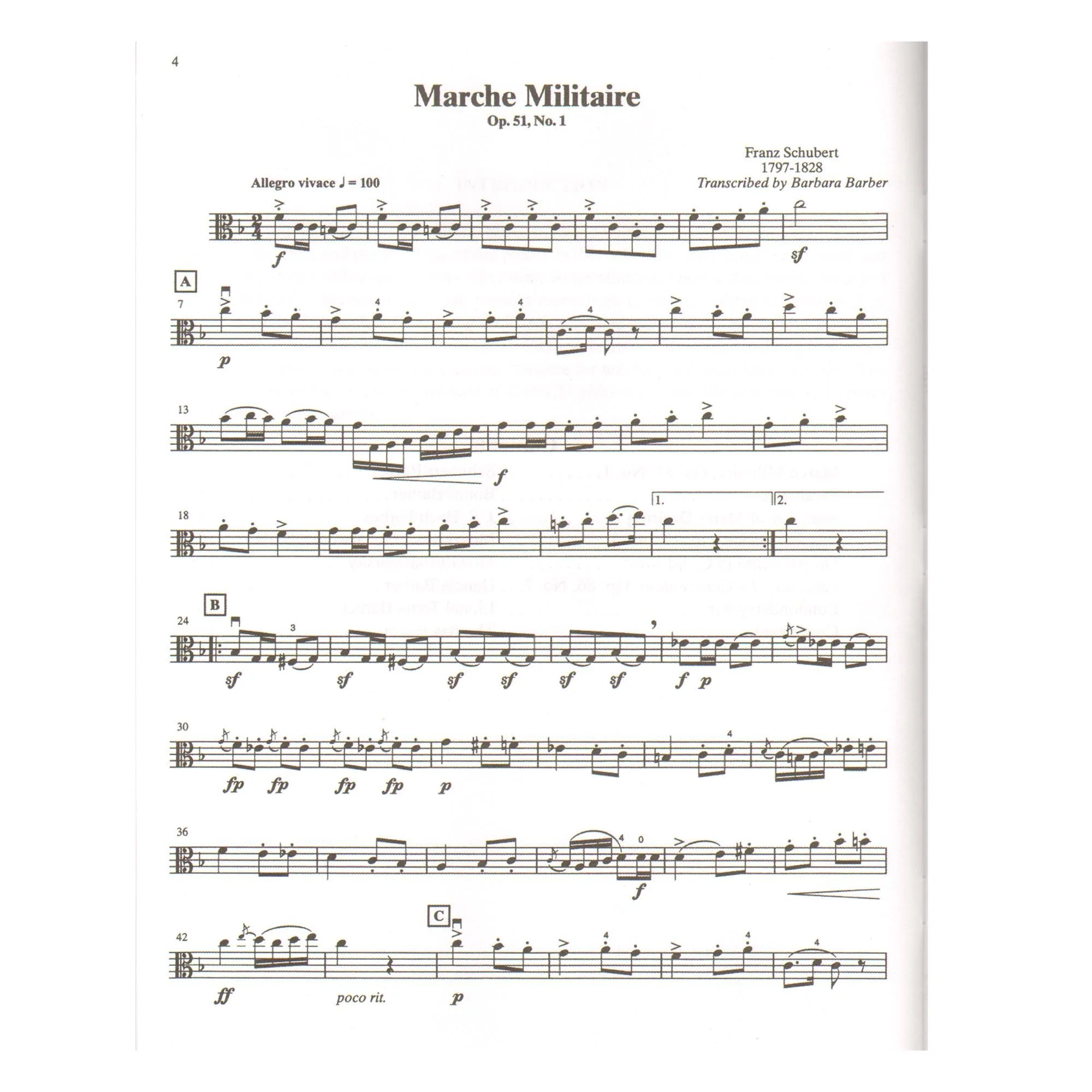 Solos for Young Violists Volume 2 for Viola and Piano by Barbara Barber - Summy-Birchard Publication - Image 3