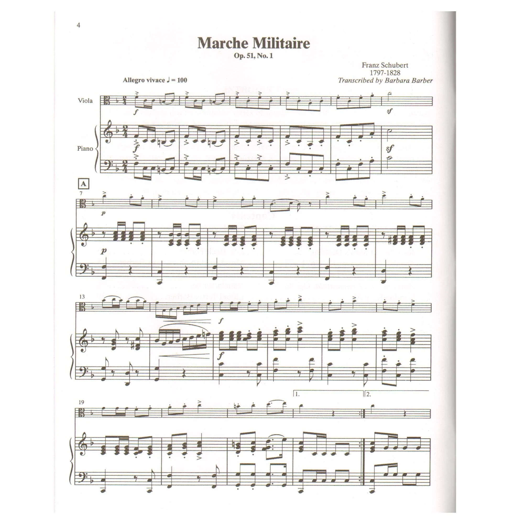 Solos for Young Violists Volume 2 for Viola and Piano by Barbara Barber - Summy-Birchard Publication - Image 4