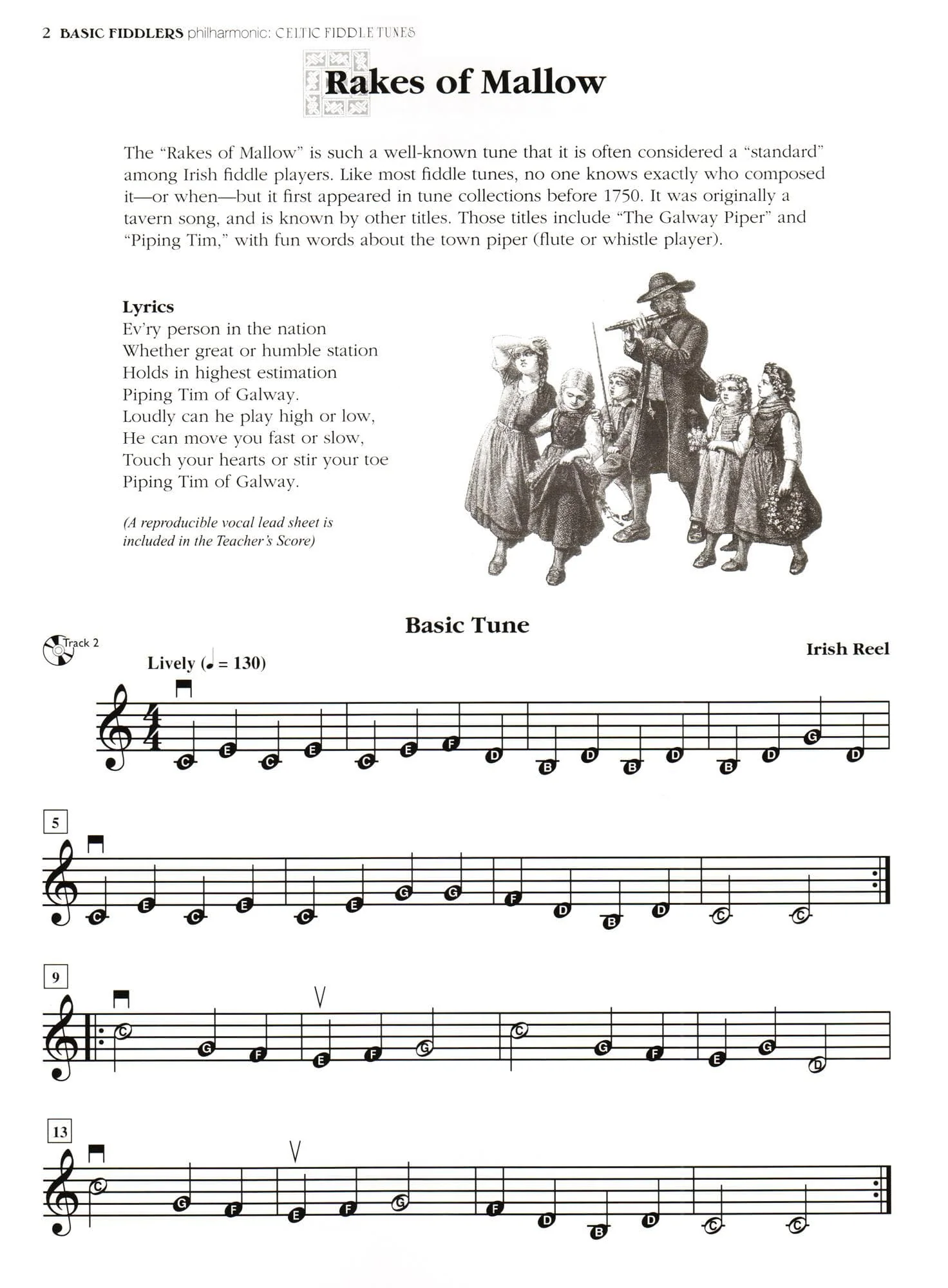 Basic Fiddlers Philharmonic - Celtic Fiddle Tunes - Violin Book - by Dabczynski & Phillips - Alfred Publishing - Image 3