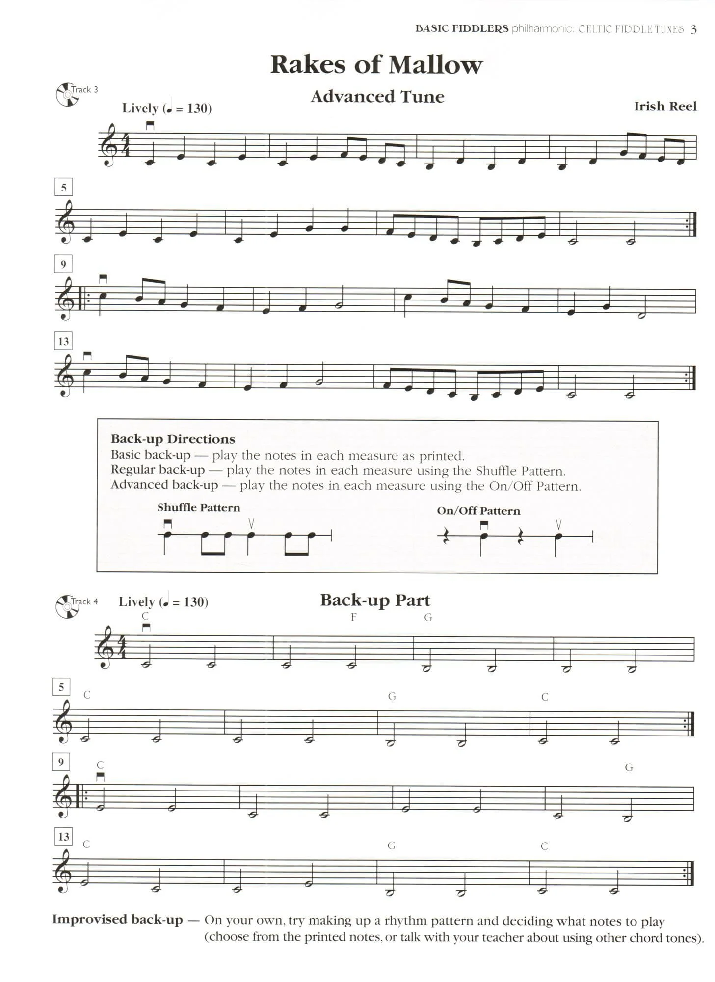 Basic Fiddlers Philharmonic - Celtic Fiddle Tunes - Violin Book - by Dabczynski & Phillips - Alfred Publishing - Image 4