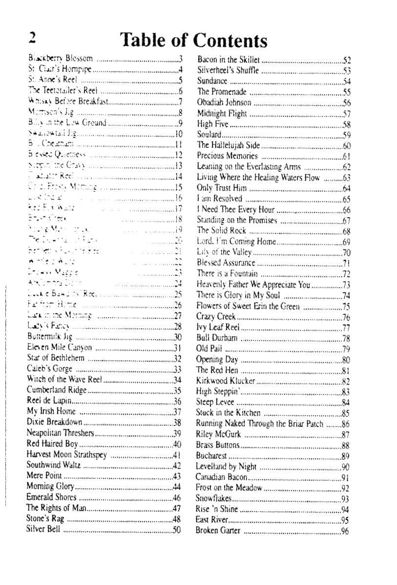 Mel Bay's Fiddling Tune Book: Pocketbook Deluxe Series - for Violin - by William Bay - Mel Bay Publication - Image 2