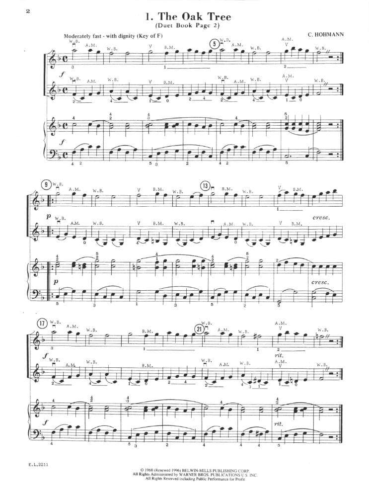 Applebaum, Samuel - Beautiful Music For Two String Instruments Volume 2 Piano Accompaniment - Arranged by Steiner - Alfred Publication - Image 2
