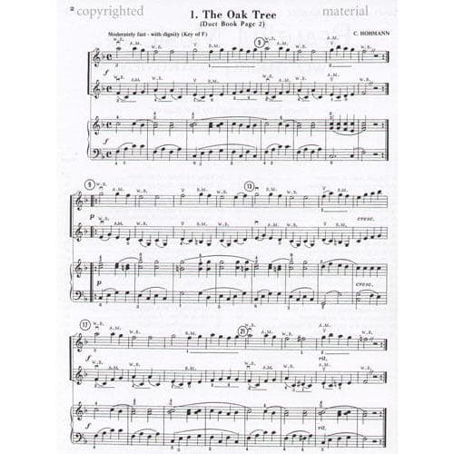 Applebaum, Samuel - Beautiful Music For Two String Instruments Volume 2 Piano Accompaniment - Arranged by Steiner - Alfred Publication - Image 3