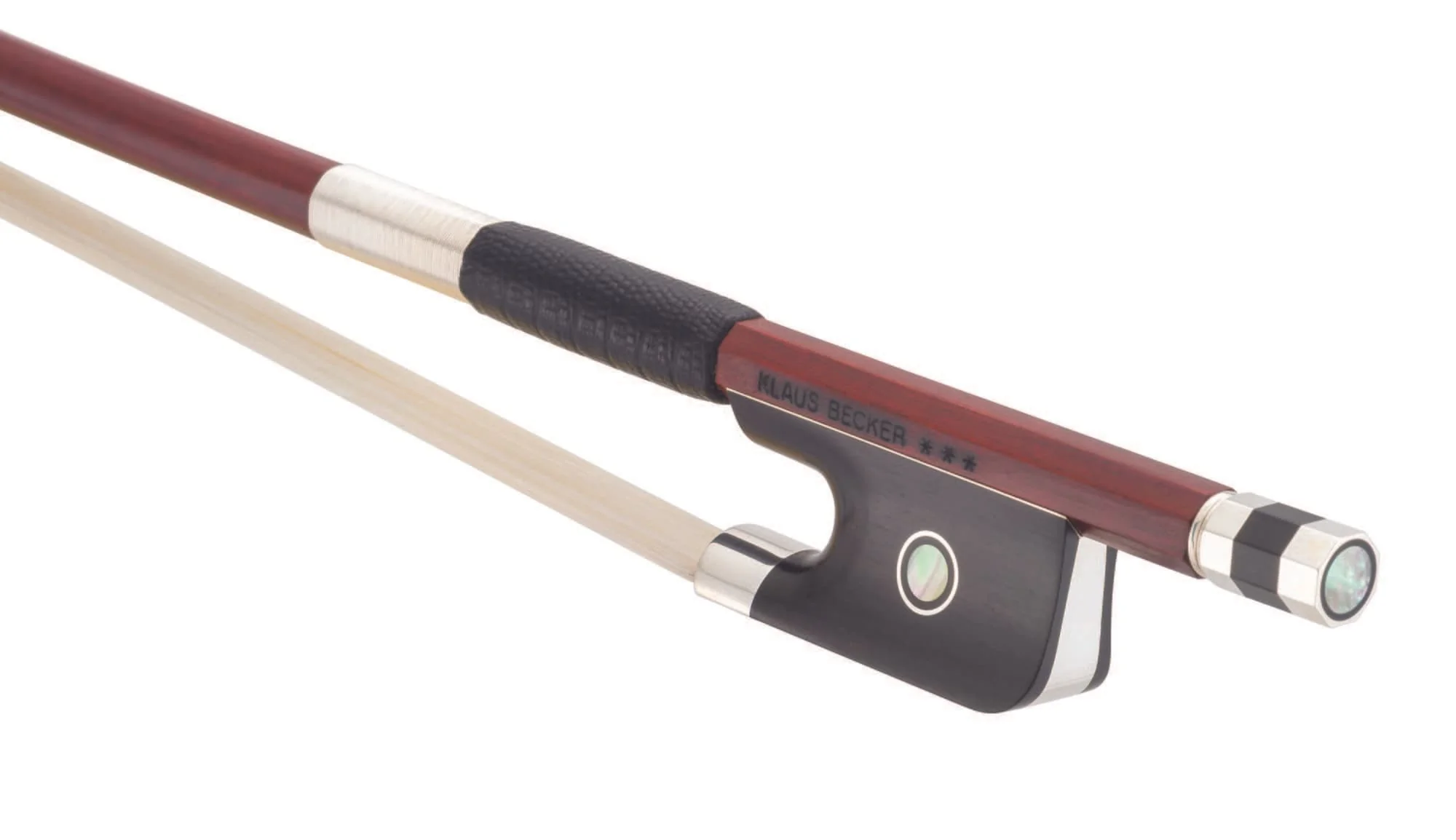 Klaus BeckerĀ® Pernambuco Three Star Cello Bow