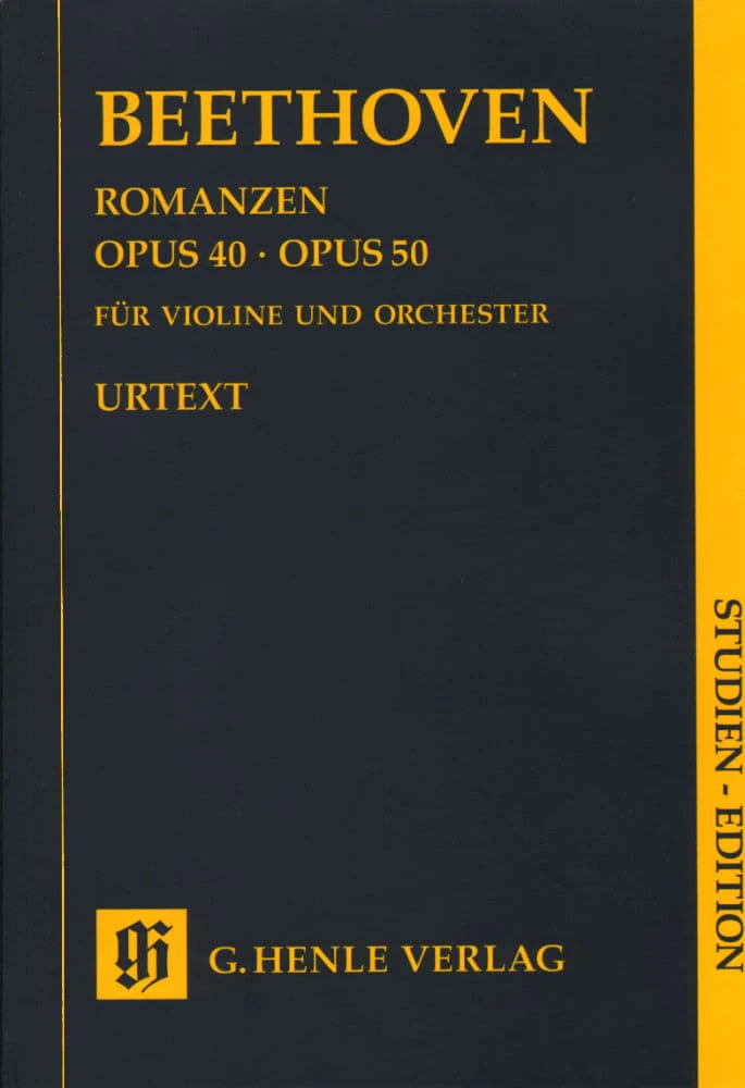 Beethoven, Ludwig van - Romanzen - op. 40 - op. 50 - URTEXT - G. Henle Verlag