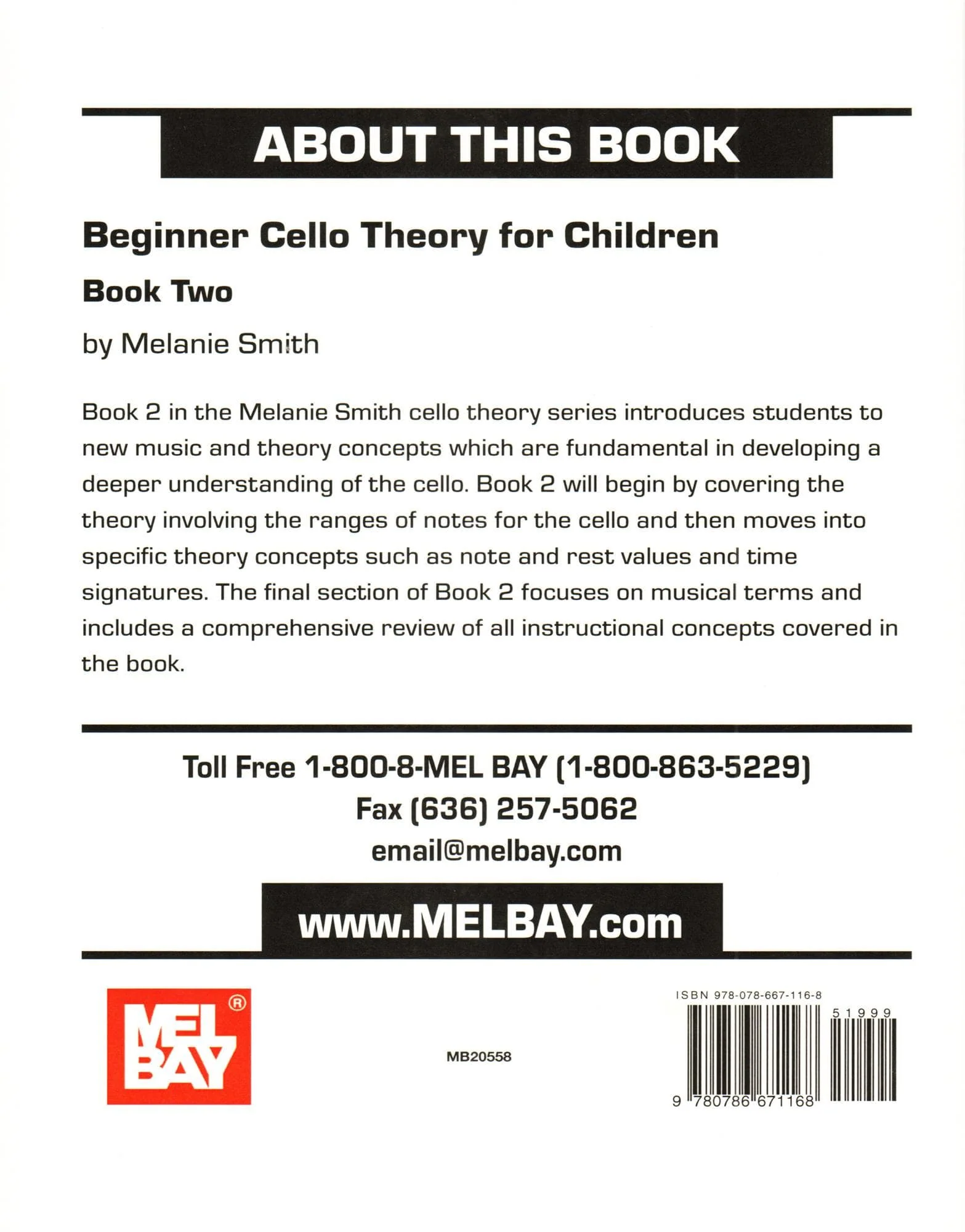 Beginner Cello Theory for Children - Book 2 by Melanie Smith - Mel Bay Publication - Image 4