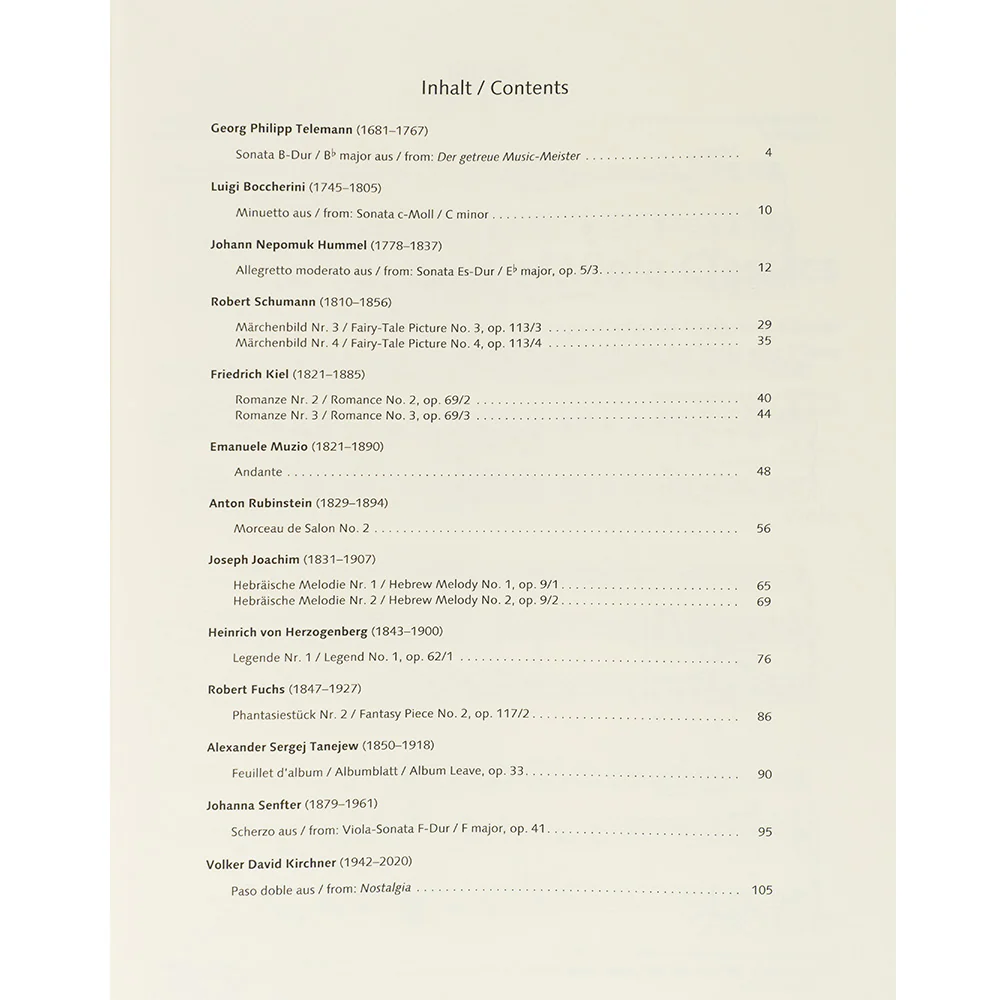 Best Of Viola Classics, 16 Famous Concert Pieces - Viola and Piano - Schott - Image 2