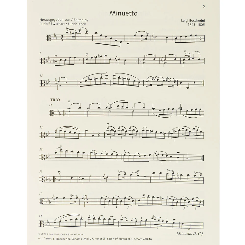 Best Of Viola Classics, 16 Famous Concert Pieces - Viola and Piano - Schott - Image 3