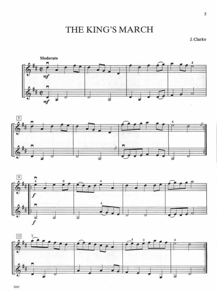 Barlow, Betty - Easy Baroque Duets for Two Violins - Summy-Birchard Publications - Image 3