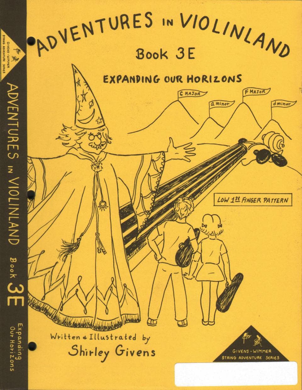 Givens, Shirley - Adventures in Violinland, Book 3E: "Expanding Our Horizons" - Arioso Press Publication