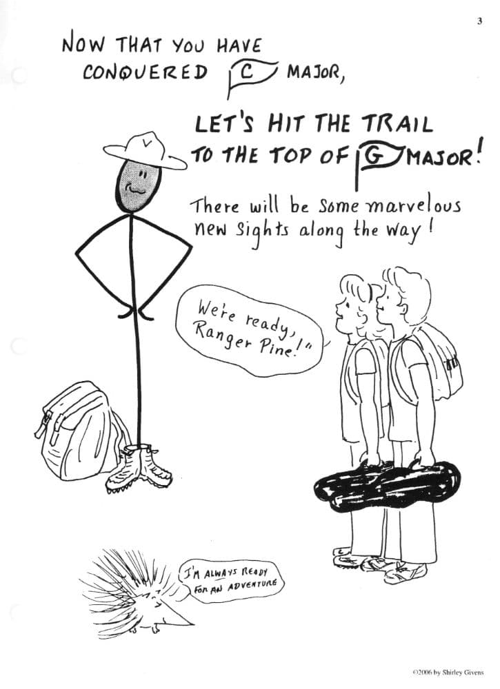 Givens, Shirley - Adventures in Violinland, Book 4B: "Looking Sharp on the Trail" - Arioso Press Publication - Image 2