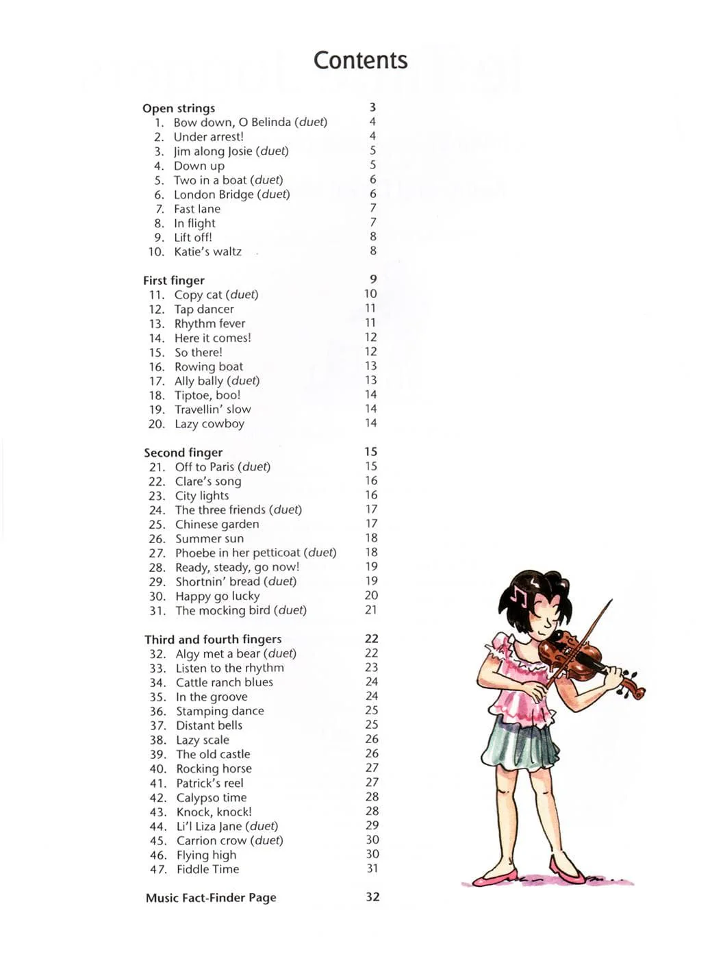 Blackwell, Kathy and David - Fiddle Time Joggers, Book 1: A First Book of Very Easy Pieces for Violin - Book/CD - Oxford - Image 2