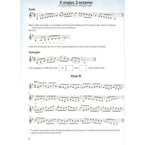 Blackwell, Kathy and David - Fiddle Time Scales Book 2: Pieces, Puzzles, Scales and Arpeggios for Violin - Oxford University Press Publication - Image 4