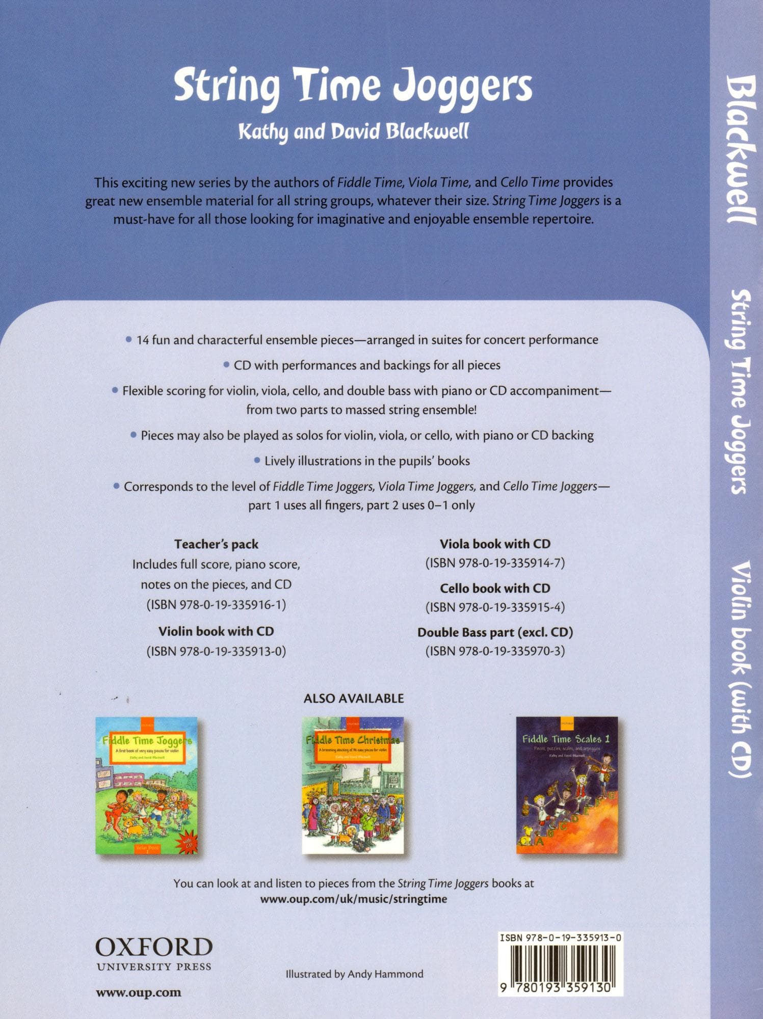 Blackwell, Kathy and David  - String Time Joggers for Violin - Oxford University Press - Image 4