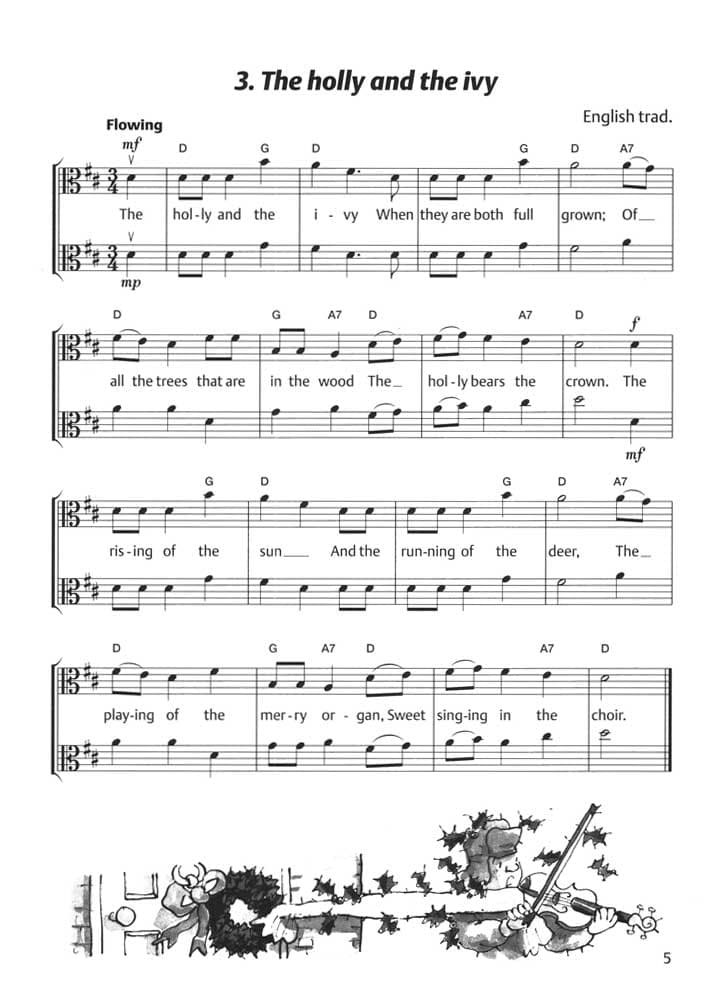 Blackwell, Kathy and David - Viola Time Christmas - for Viola - Book/CD - Oxford University Press Publication - Image 3